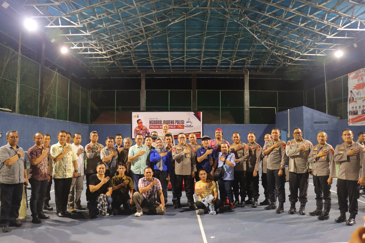 Kapolda Gorontalo Gelar Dialog Santai “Ngopi”