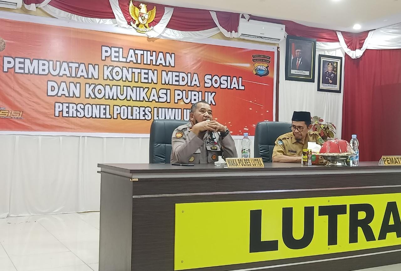 Ada Apa Polres Luwu Utara Gandeng DiskominfoSP