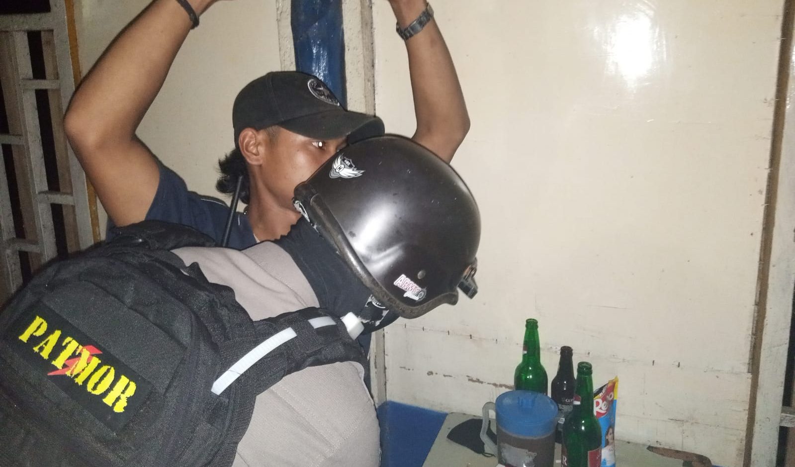 Petugas Gabungan Patroli Skala Besar Jelang Nataru Di Toraja