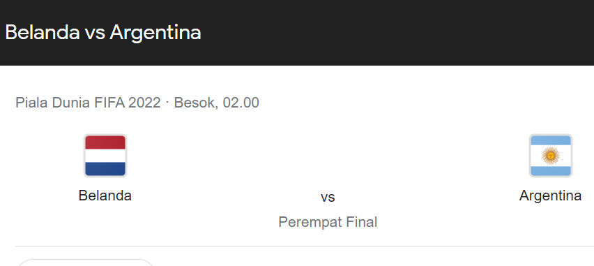 Belanda Vs Argentina, Siapa Yang Bakal Menangis Di Akhir Laga?