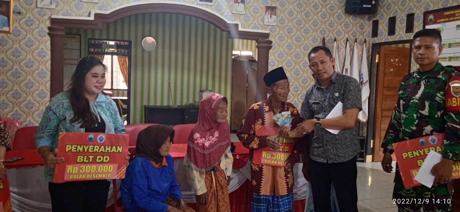 Pemdes Margorejo Salurkan BLT DD Tahap Akhir