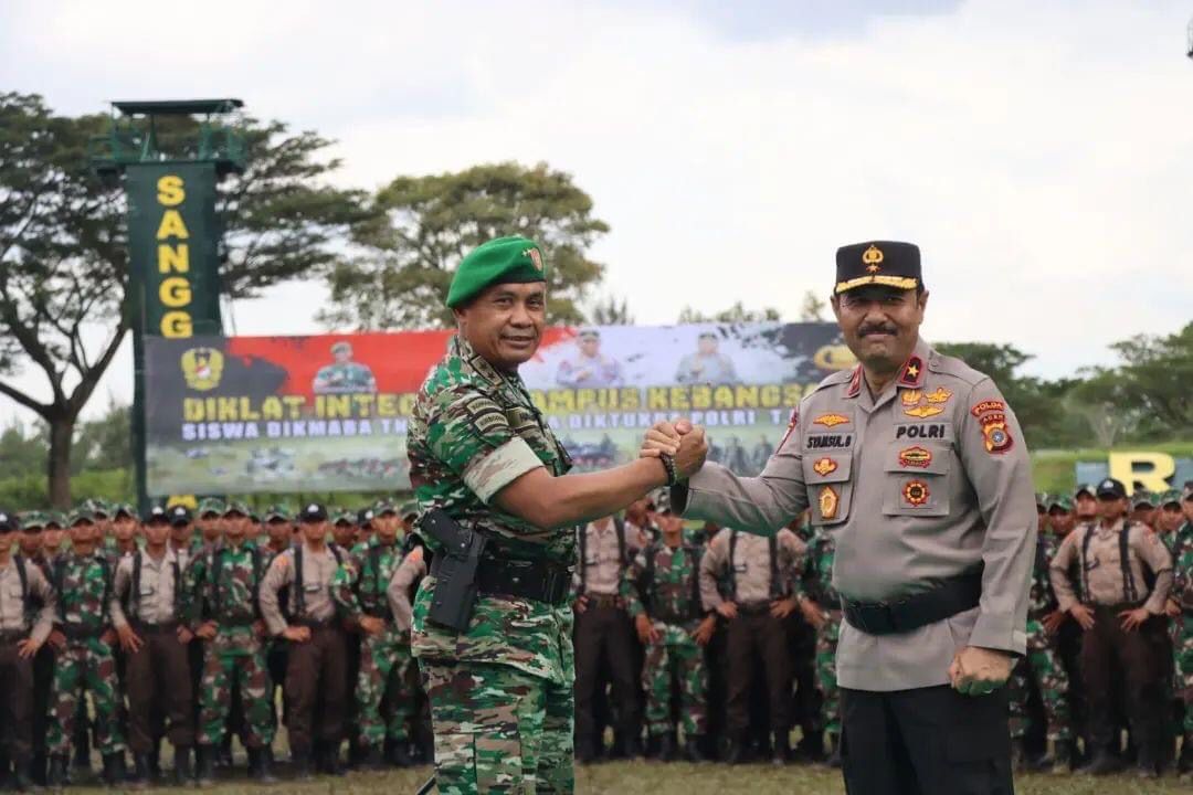 Pangdam IM Tutup Pendidikan Kolaborasi Integrasi TNI-Polri