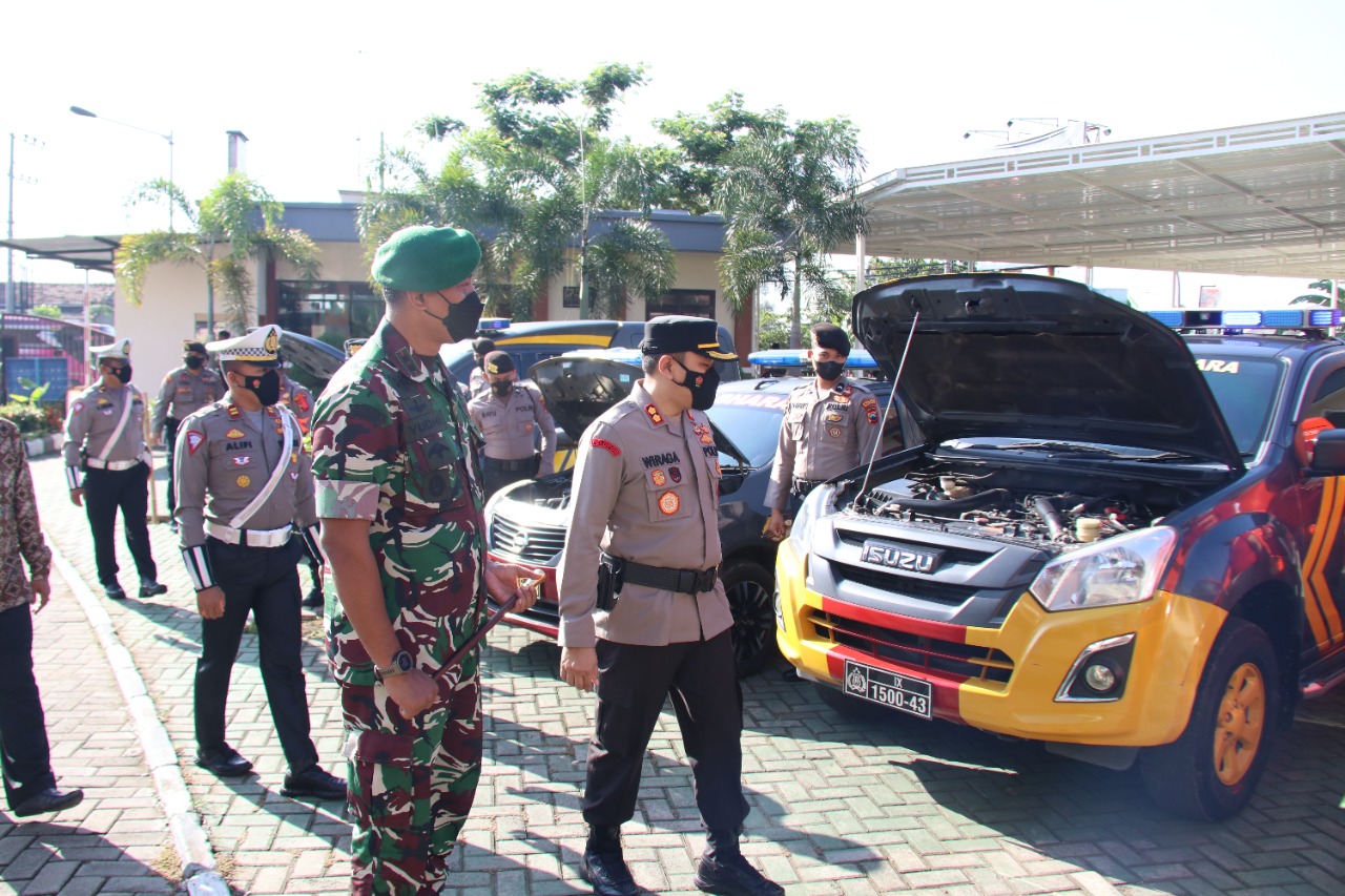 Polres Kudus Gelar Pasukan Operasi Lilin Candi 2022
