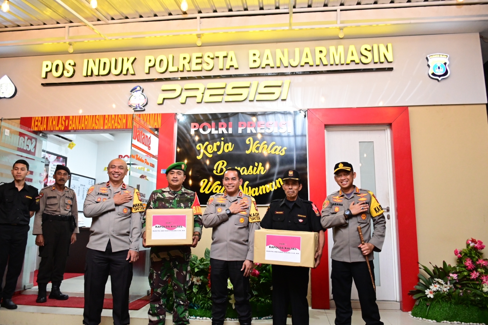 Pastikan Natal Aman dan Lancar, Kapolda Kalsel Cek Setiap Gereja