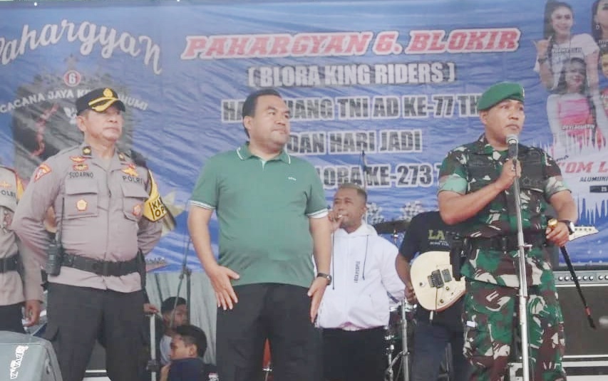 Danyonif 410/Alugoro Menyambut Phargyan 6th Club Blora King Raider’s