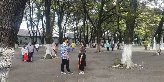 AKHIRNYA DUA KUBU ‘COLLING DOWN’ KERATON DIBUKA KEMBALI, Wisatawan Serbu Panggung Sanggabuwana dan Sasana Sewaka  