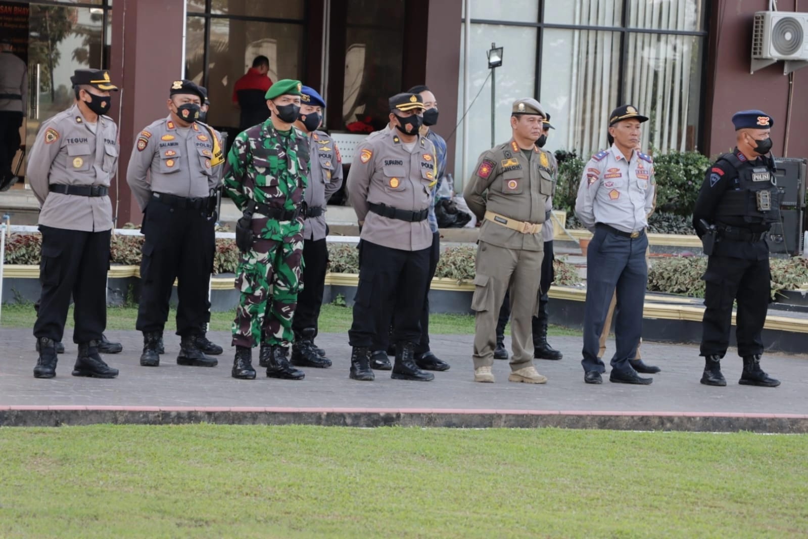 Kodim 0906/ Kutai Kartanegara Gelar Apel Pasukan Kesiapan Pengamanan Malam Pergantian Tahun