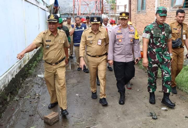 Kapolres Jepara Bersama Forkopimda Cek Lokasi Banjir, Ini Hasilnya