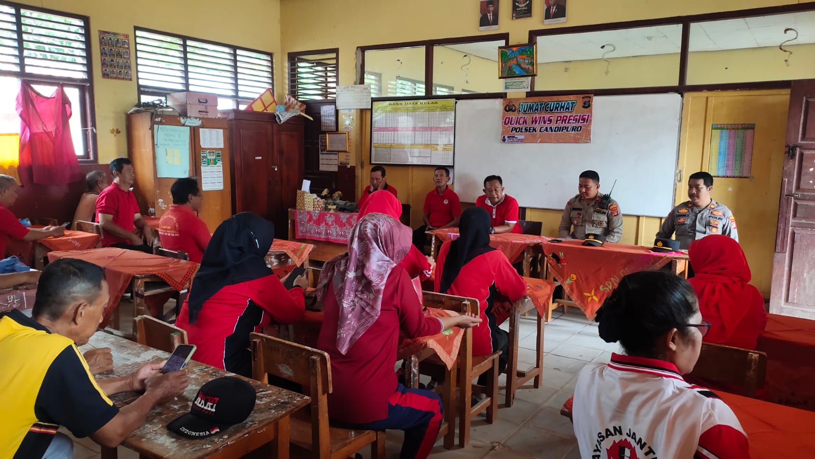 K3S Candipuro Sambut Baik Program Polri Dengan Jum,at Curhat Quick Wins