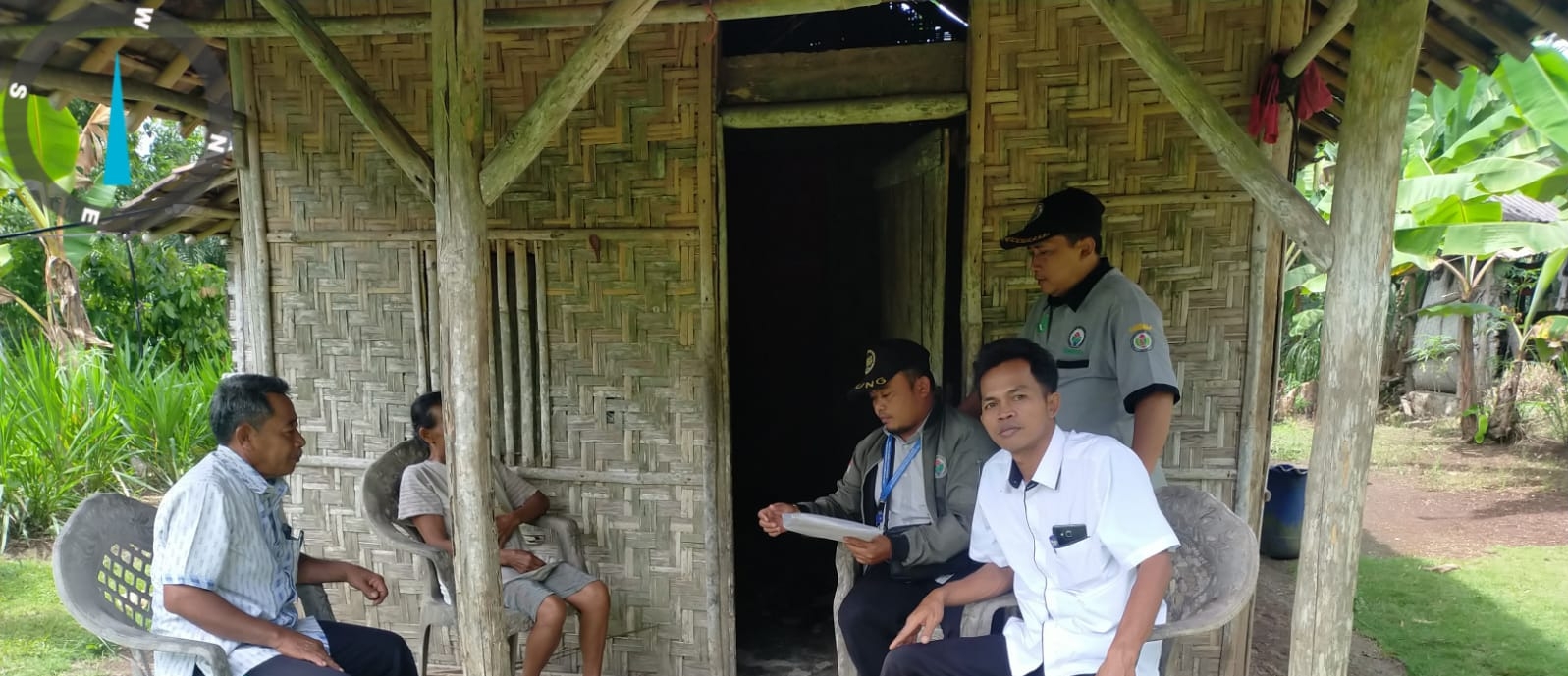 Tim Verifikasi BLT DD Talang Baru Lakukan Validasi Lapangan Calon KPM