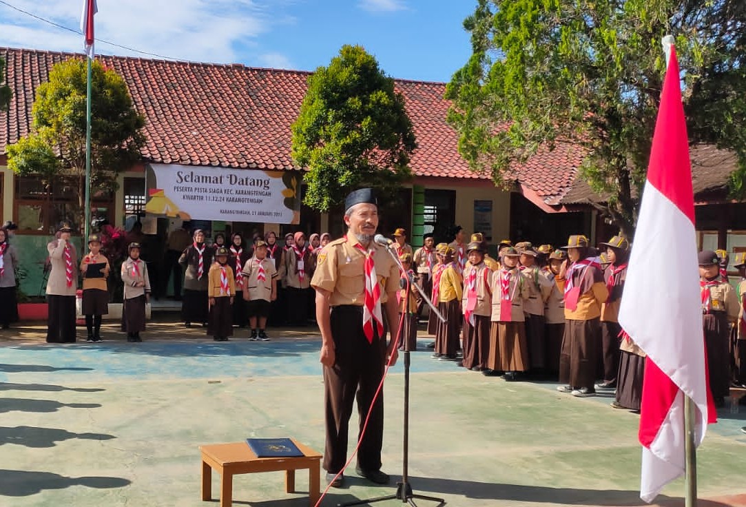 Semarak Pesta Siaga Kwaran Karangtengah Wonogiri, Tanamkan Pendidikan Karakter dan Nilai Kebersamaan di SDN 1 Temboro
