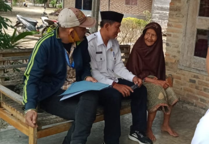 Untuk Memastikan Tepat Sasaran, Pemdes Suak Verivikasi Calon KPM BLT DD 2023