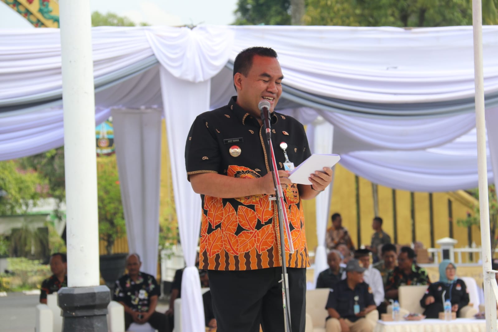 H. Arief Rohman, S.IP, M.Si, “Para PPS Memegang Peranan  Strategis Dalam Menjalankan Tugas”.
