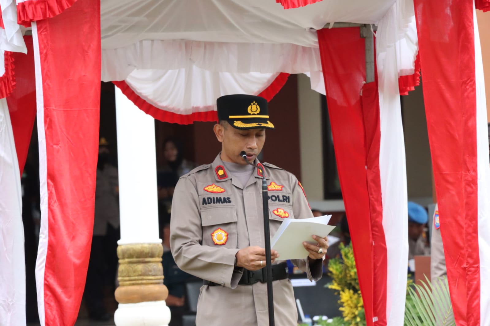 HUT Satpam ke 42, Polres Kudus Bertema “Sinergitas Satpam dan Polri, Peduli Untuk Sesama”
