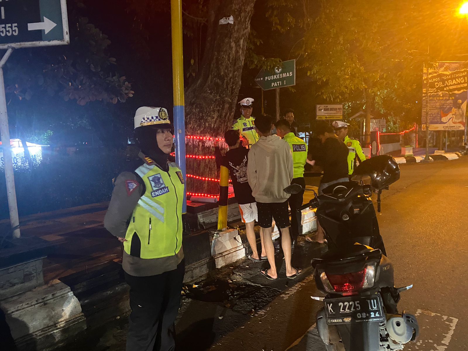 Knalpot Brong Diamankan, Satlantas Polresta Pati Respon Cepat Keluhan Masyarakat