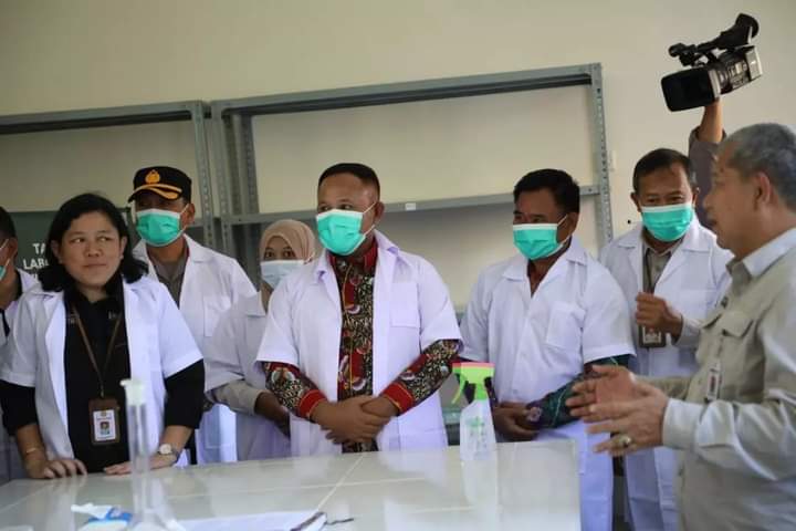 Nanang Ermanto Hadiri Launching dan Serah Terima Laboratorium Kultur Jaringan