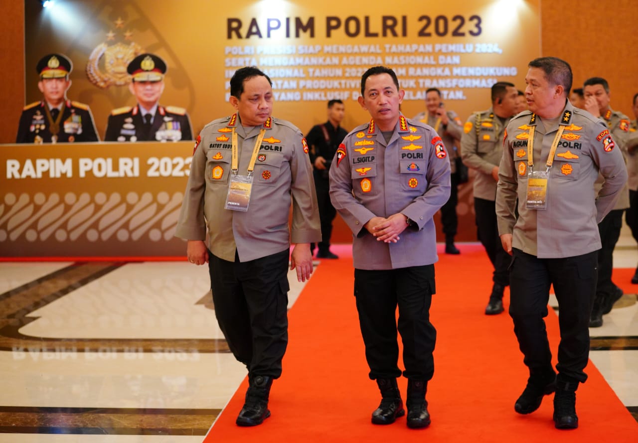 Tutup Rapim, Kapolri Pastikan Kawal Seluruh Kebijakan Pemerintah