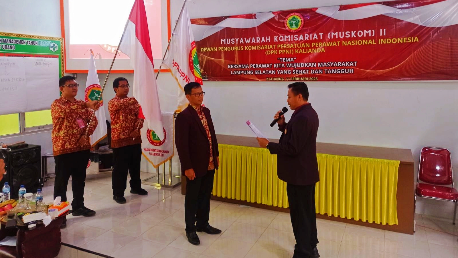 Secara Aklamasi, Andriansyah Nahkodai DPK PPNI Kalianda – Rajabasa