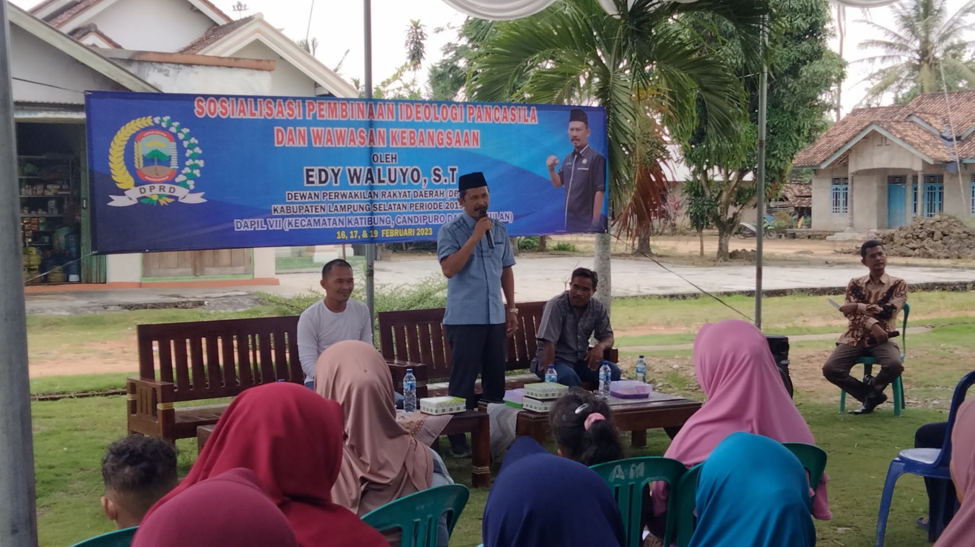 Edi Waluyo Ajak Masyarakat Candipuro Mengamalkan Pancasila