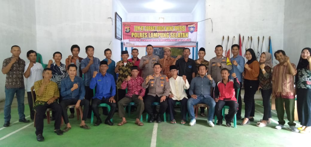 Perselingkuhan Jadi Topik Jum,at Curhat Quick Wins Polsek Jatiagung