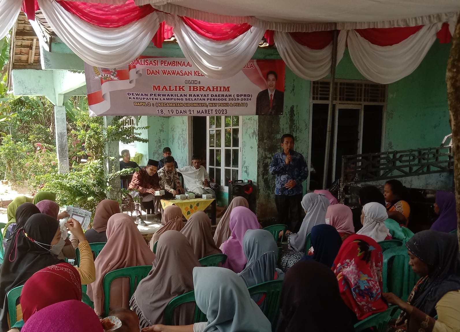 Malik Ibrahim Ajak Masyarakat dan Generasi Muda Untuk Tanamkan Nilai Nilai Wawasan Kebangsaan