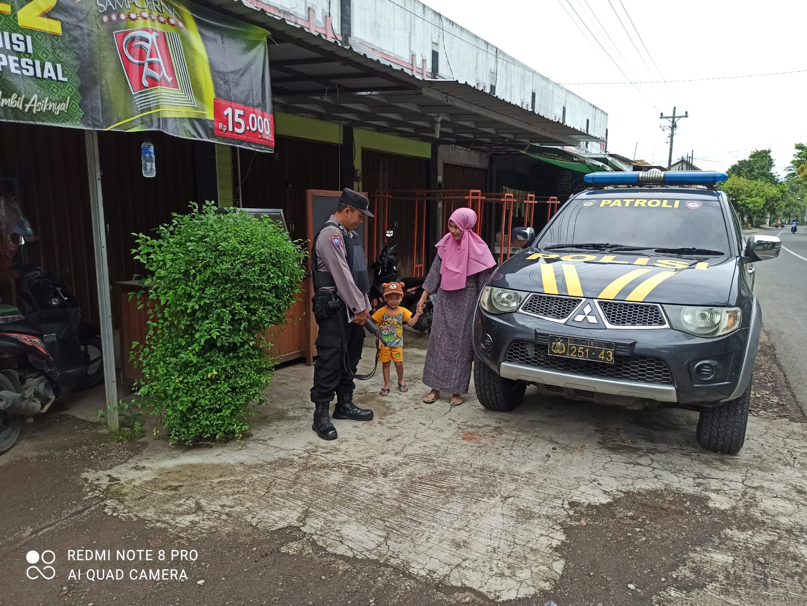 Antisipasi Ganguan Kamtibmas, Kapolsek Gebog Turunkan Personil Untuk Patroli Petasan