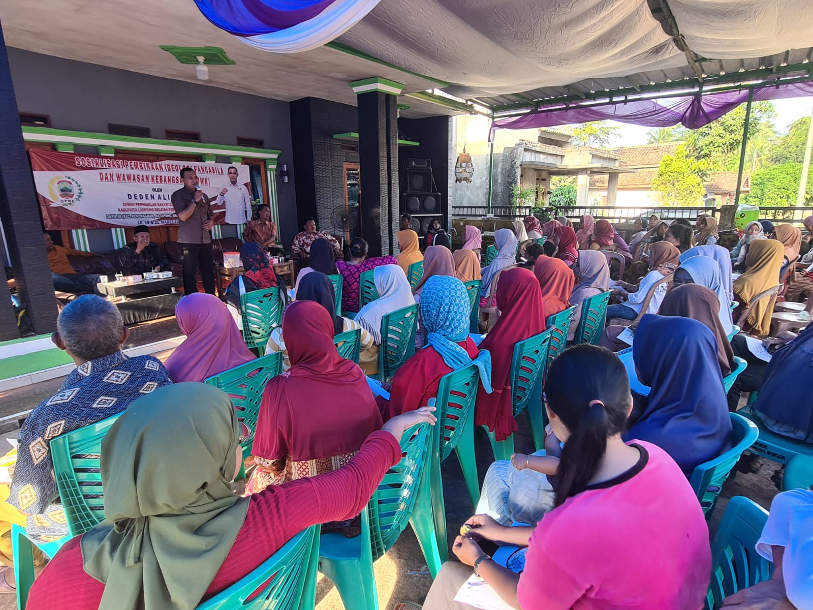 Deden Alindo Ajak Masyarakat Tanamkan Nilai Nilai Pancasila
