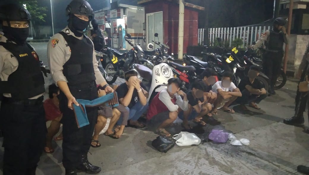 11 Remaja Diringkus Polres Kudus, Ini Sebabnya