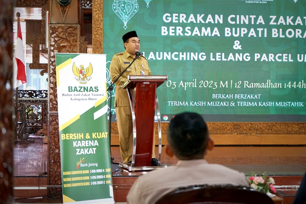 Bupati Resmikan Gerakan Cinta Zakat, Berharap Baznas Kumpulkan ZIS Rp 1 Miliar Per Bulan