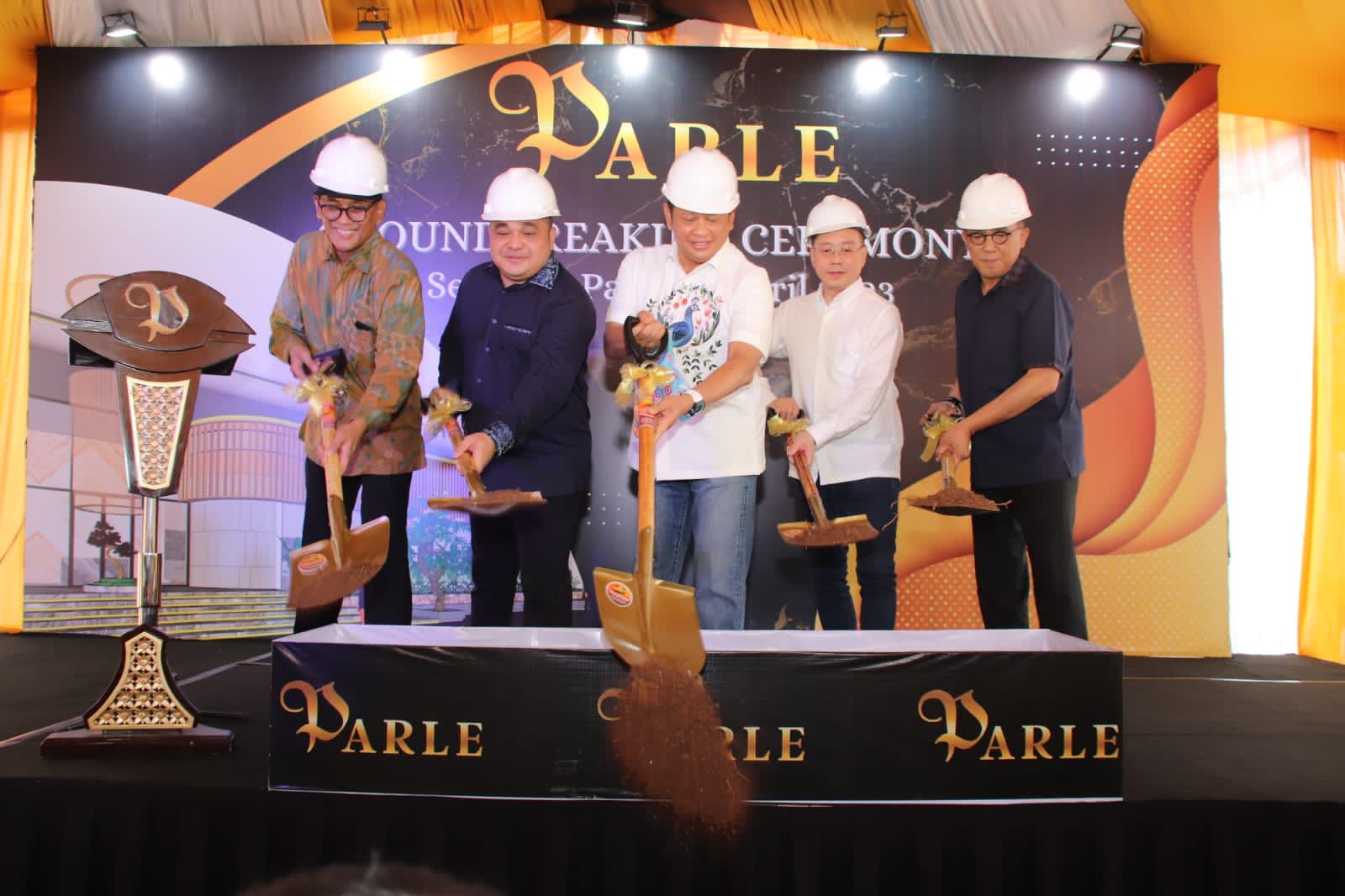 Ground Breaking Parle Resto & Cafe, Ketua MPR RI Bamsoet Harapkan Jadi Tempat Hangout Baru