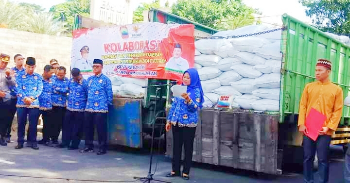 17 Ton Beras Akan Dibagikan Kepada Mustahiq Se-Kabupaten Lampung Selatan,