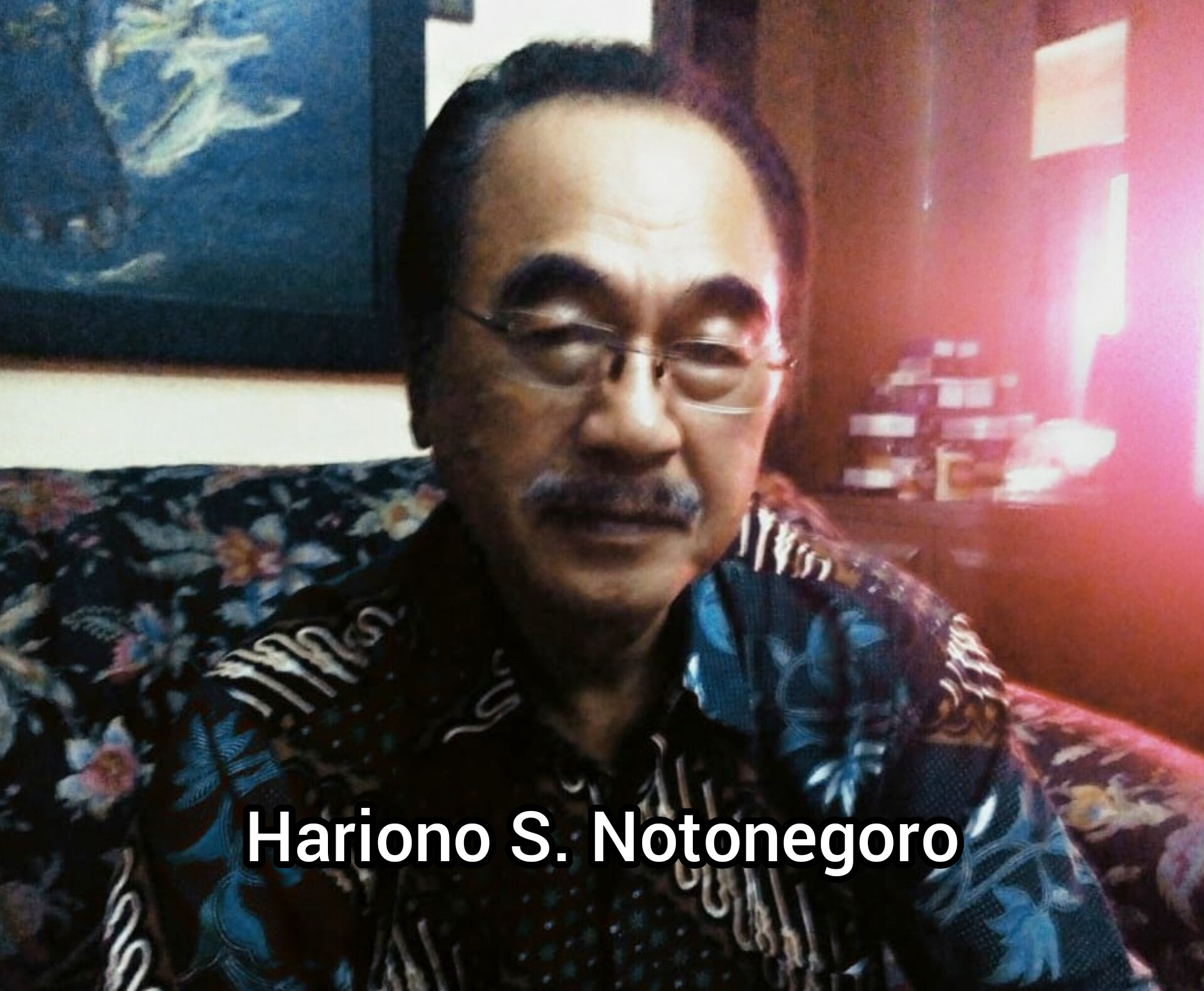 Hariono S Notonegoro : “Koruptor Harus Diberantas Habis !”