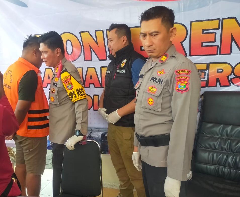 Polsek Jatiagung Ringkus Pelaku Perampokan BRI Link di Way Huwi