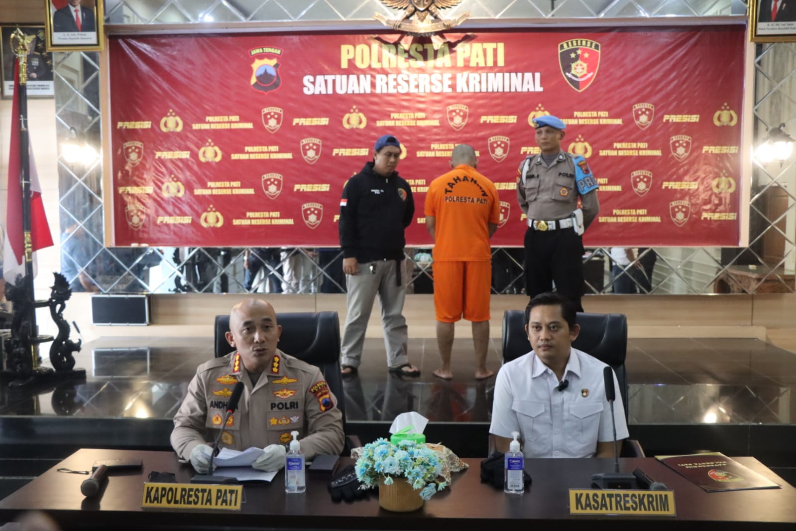 Hitungan Hari, Polresta Pati Bekuk Pelaku Pembunuhan Bayi