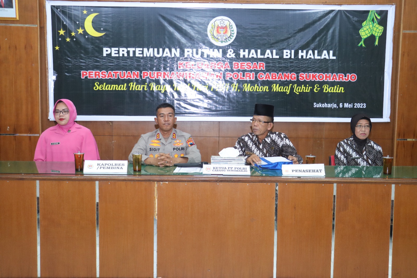 Jalin Kemitraan, AKBP Sigit Kompak dengan Pengurus Purnawirawan Polri