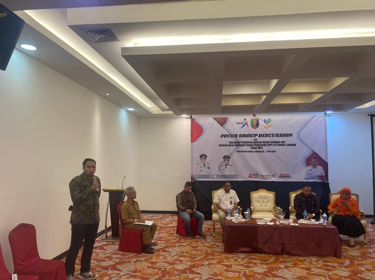 Ditreskrimsus Polda Lampung Menjadi Narasumber di Kegiatan Focus Grup Discussion