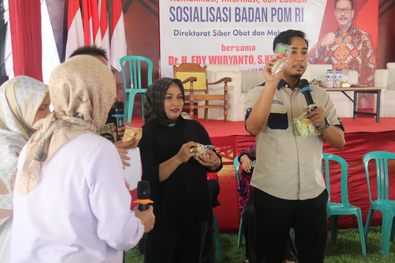 BPOM Temukan Pewarna Pakaian Pada Makanan di Pasar Mulyorejo dan Kapuan Blora