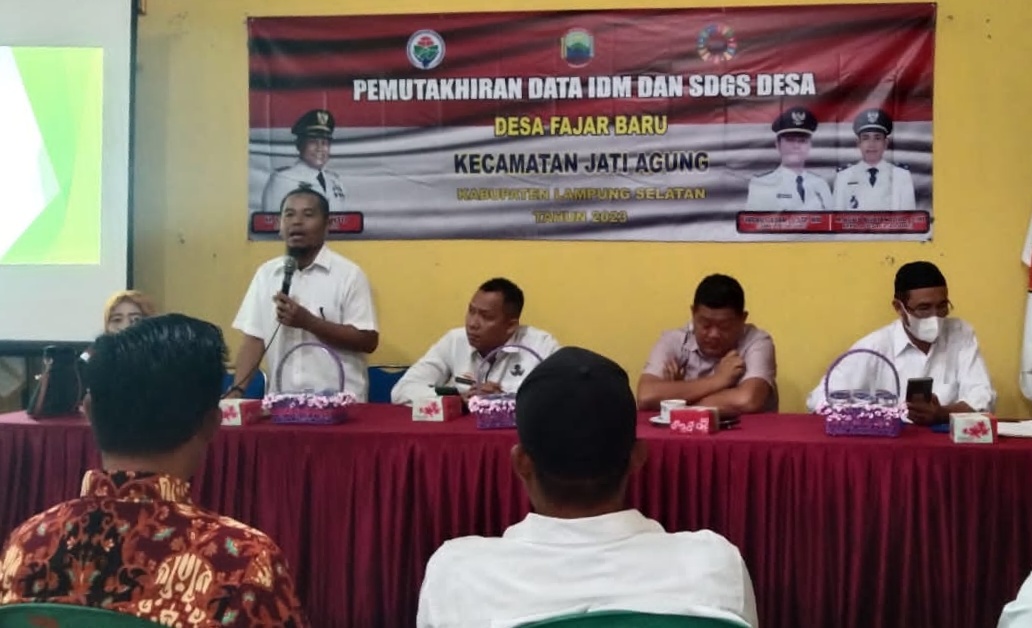 Tahun 2023 IDM Desa Fajar Meningkat