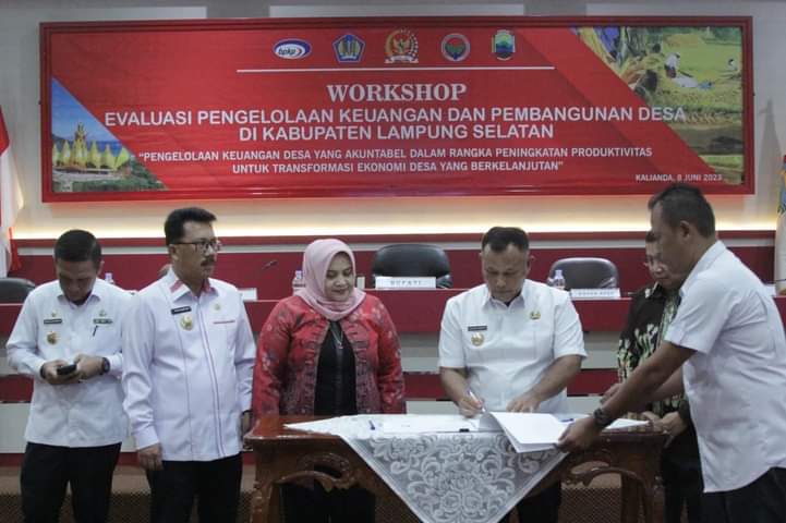 Workshop Evaluasi Pengelolaan Keuangan dan Pembangunan Desa Resmi Dibuka