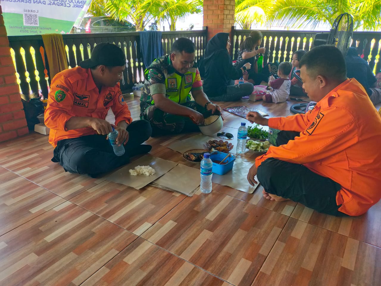 Pererat Tali Silahturahmi Babinsa Penajam Komsos Dengan Warga Binaannya