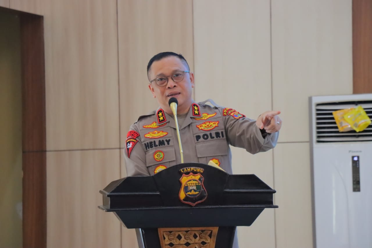 Ciptakan SDM Unggul Kapolda Lampung Buka Rapat Kerja Teknis