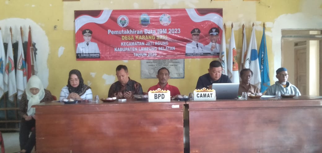 Desa Karangsari Dalam Idm Bersetatus Desa Maju
