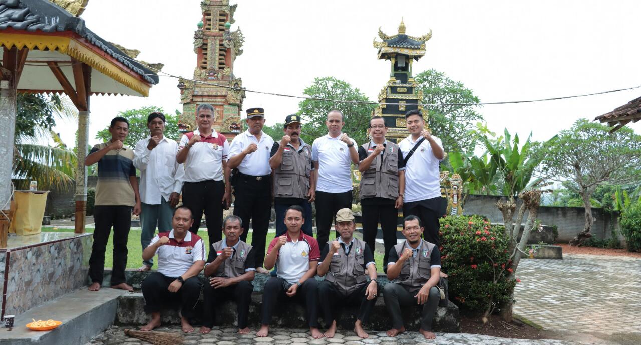 Masyarakat Apresiasi Polres Pringsewu Revitalisi Situs Wisata Religi Pure Giri Sutra Mandala