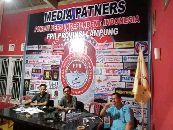FPII Lampung Berharap Insan Pers Mengutamakan Kepentingan Rakyat Dalam Pemberitaan Pemilu 2024