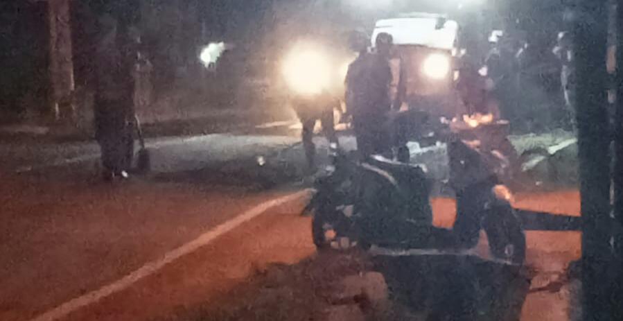 Proyek Perbaikan Tambal Sulam Jalan Lintas Barat Pekon Ganjaran Makan Korban