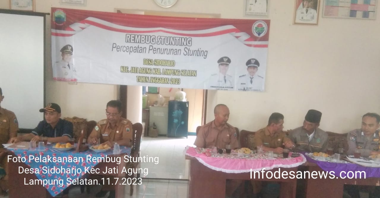 REMBUG STUNTING DI KECAMATAN JATI AGUNG TA-2023 MENCAPAI 75 PERSEN MENUJU ZERO STUNTING