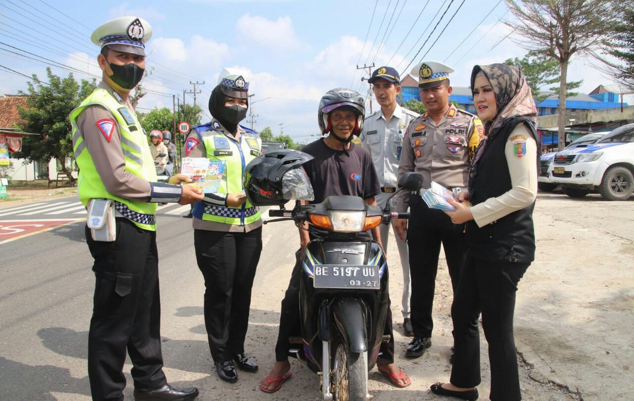 Lima Hari Operasi Patuh, Polres Pringsewu Tindak 365 Pelanggar Lalu Lintas