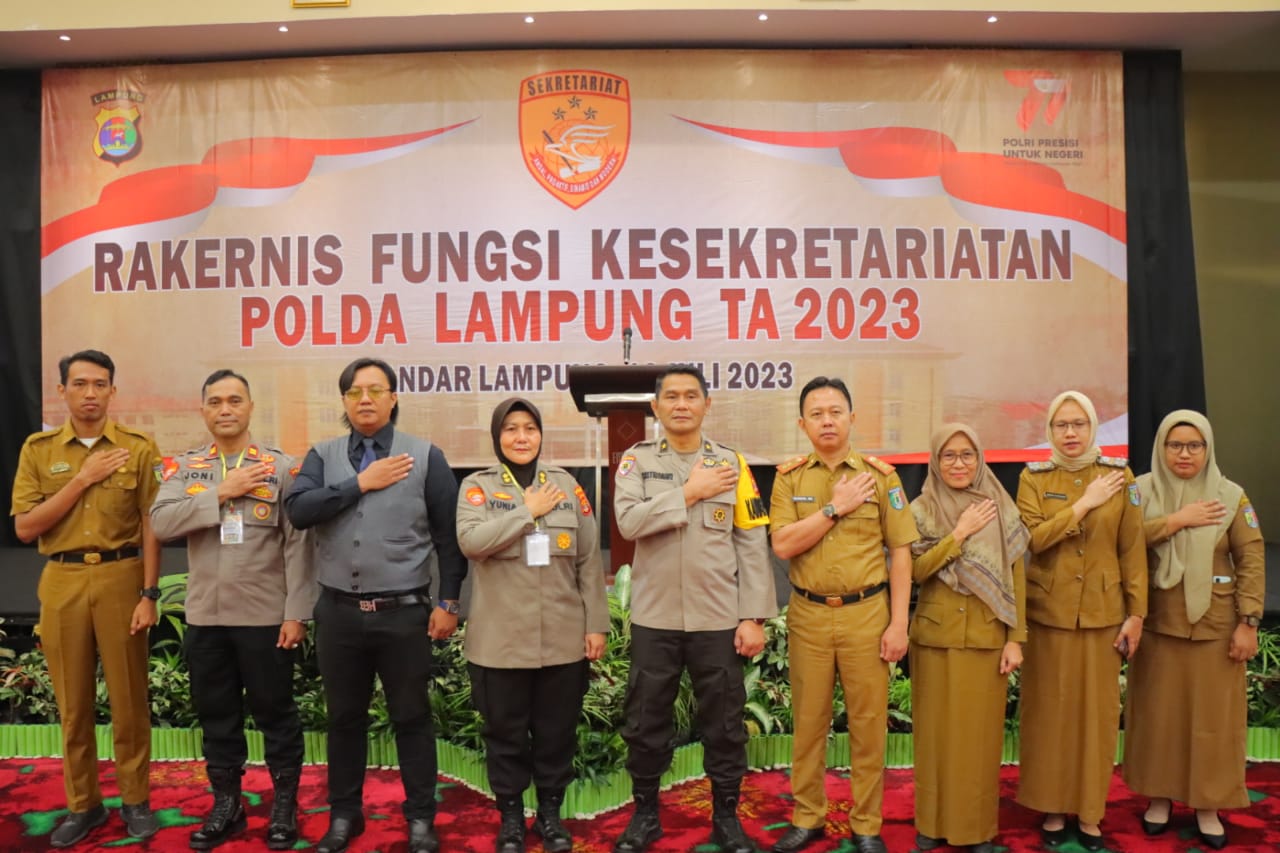 Irwasda Buka Rakernis Setum Polda Lampung T.A. 2023