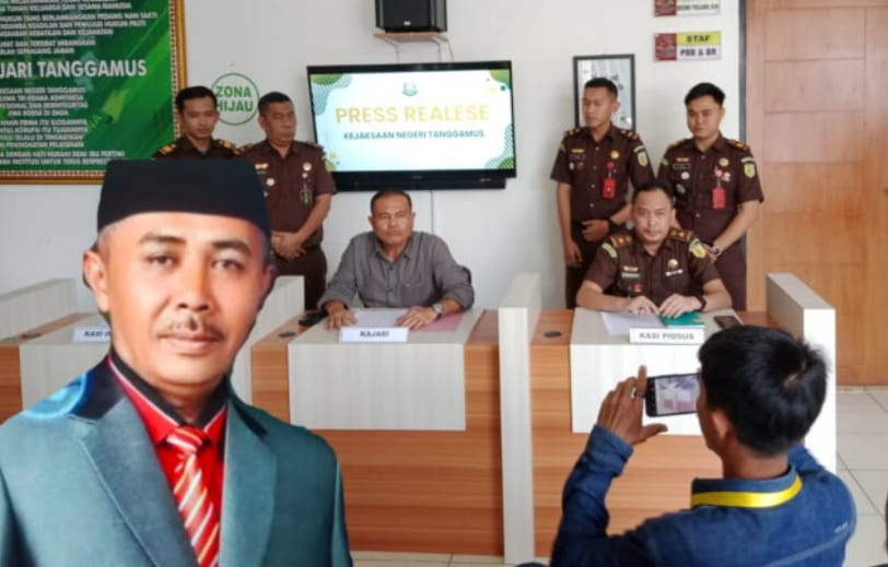 Anggota DPRD Tanggamus  Ditetapkan Sebagai Tersangka Kasus Korupsi Dana DAk