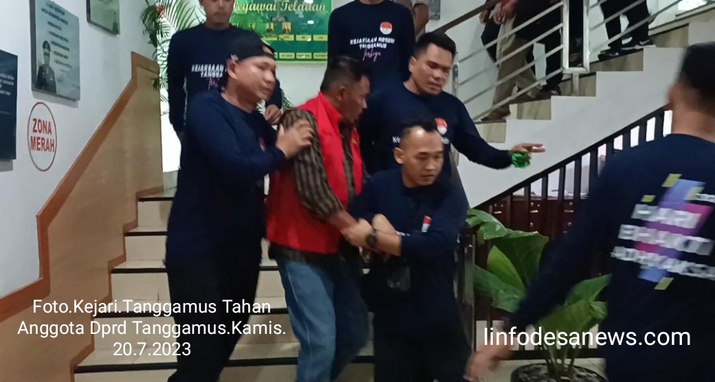 Kasus DAK, Anggota DPRD Tanggamus Akhirnya Resmi Ditahan